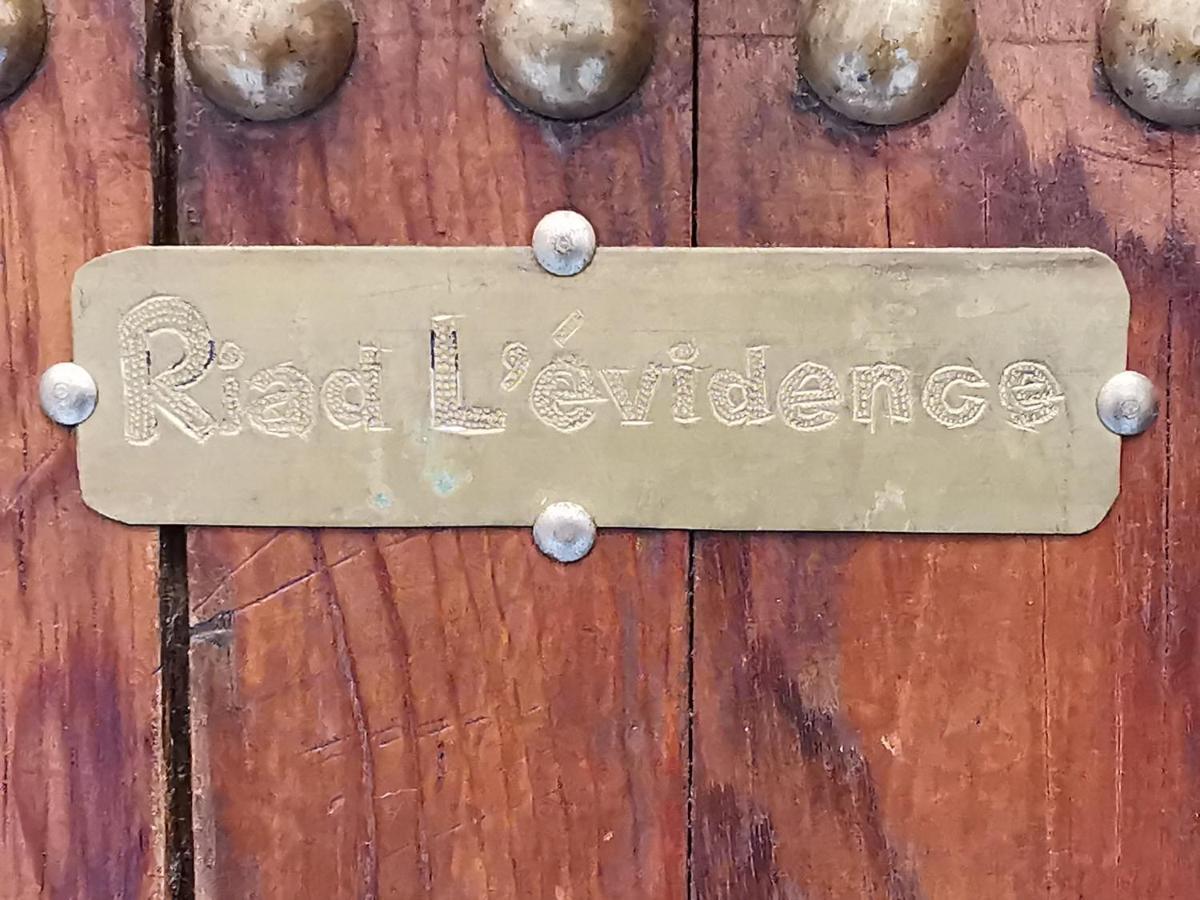 Riad L'Evidence Marrakesh Exterior foto